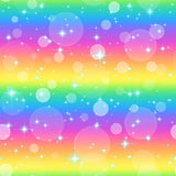 Rainbow Bubbles Hex