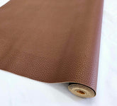 Litchi Textured Vinyl 20. Darkest Clay Brown
