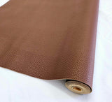 Litchi Textured Vinyl 20. Darkest Clay Brown