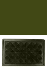 Sewable Rubber Foot Pad Olive Green