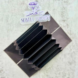 MOCHA - 10 Card Slot Accordion Wallet Insert