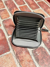 GREY - 10 Card Slot Accordion Wallet Insert