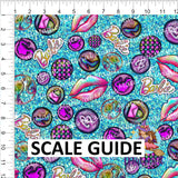 Glitter Barbie Mermaid Azure Coord