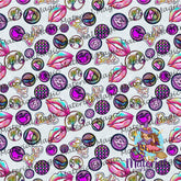 Glitter Barbie Coord White