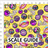 Glitter Barbie Coord Yellow