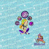 Barbie Favs Mermaid Azure Panel