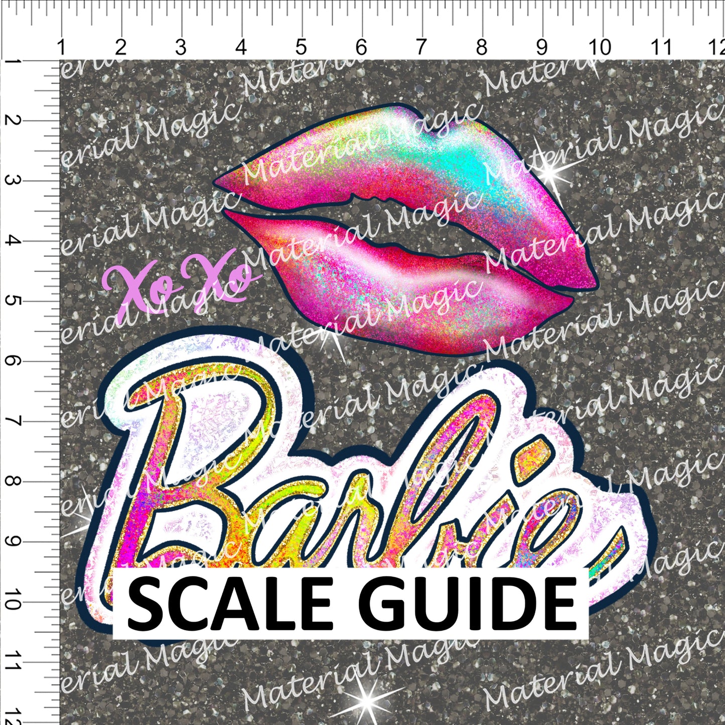 Barbie XO Black Panel