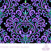 PRESALE: BLACK MOUSE DAMASK - SewSquish Cloud