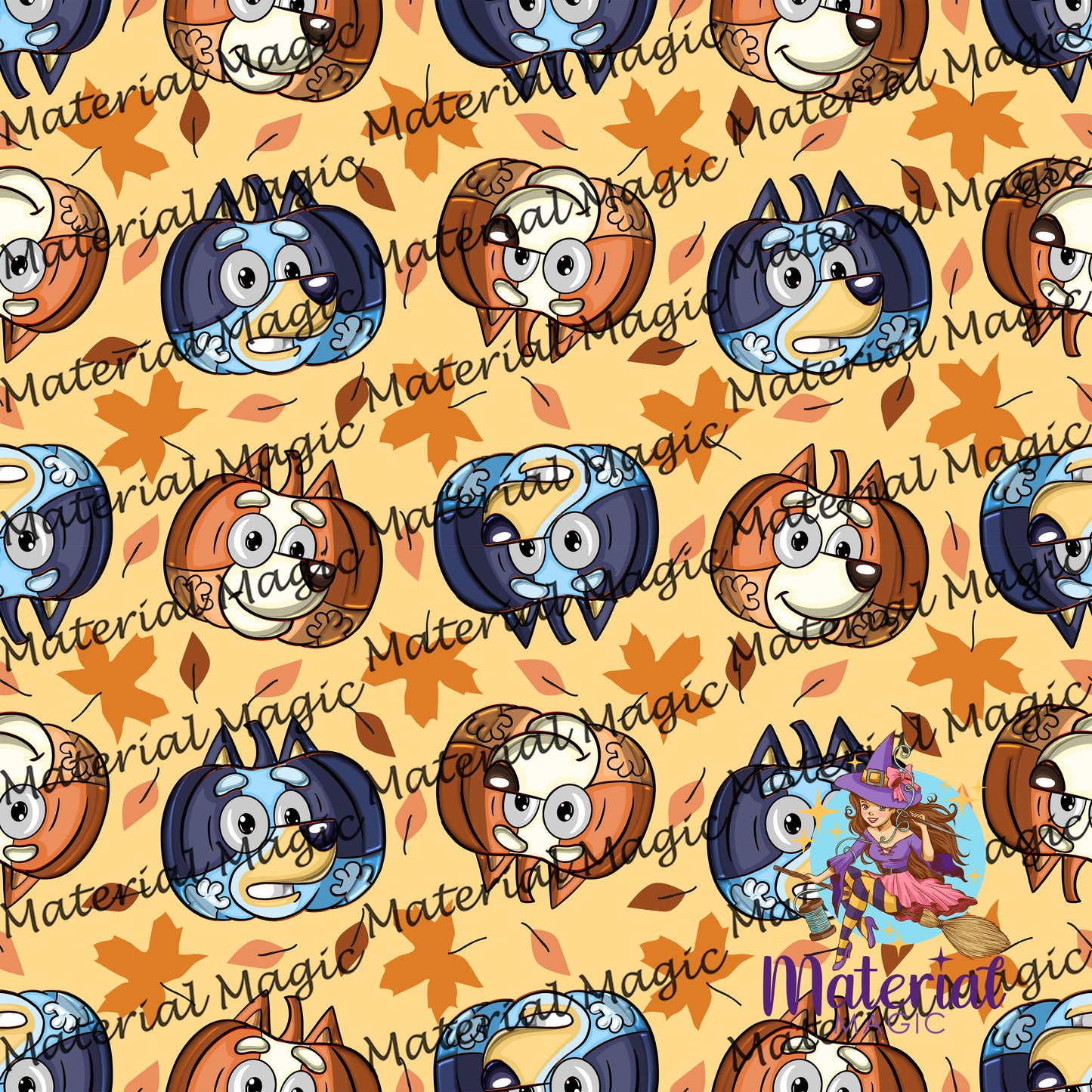 R82 Bluey Pumpkin Heads PREORDER