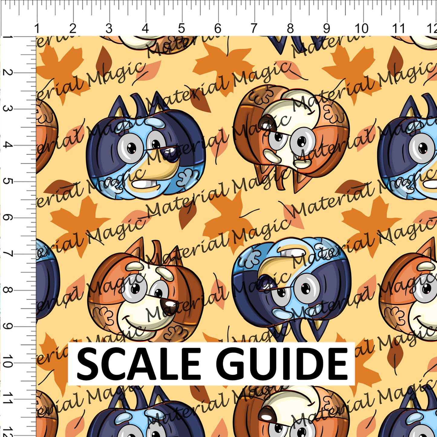 R82 Bluey Pumpkin Heads PREORDER