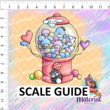 Candy Balls Retro Rainbow Panel