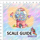 Candy Balls Retro Rainbow Panel