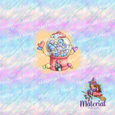 Candy Balls Retro Rainbow Panel