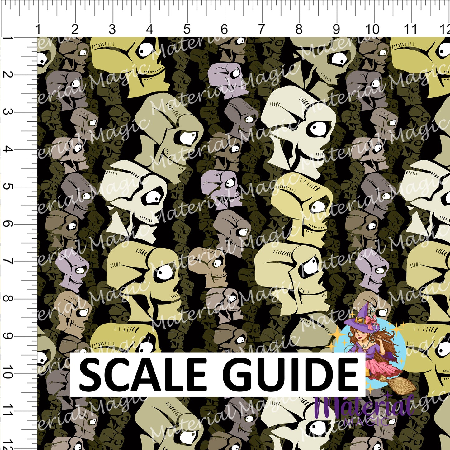 R82 Cartoon Skulls PREORDER