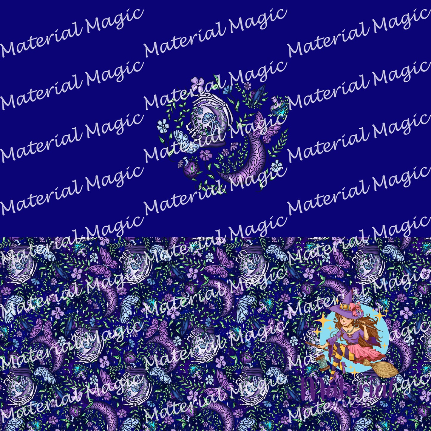 R82 Celestial Skeletions Nappy/Undie Panel PREORDER