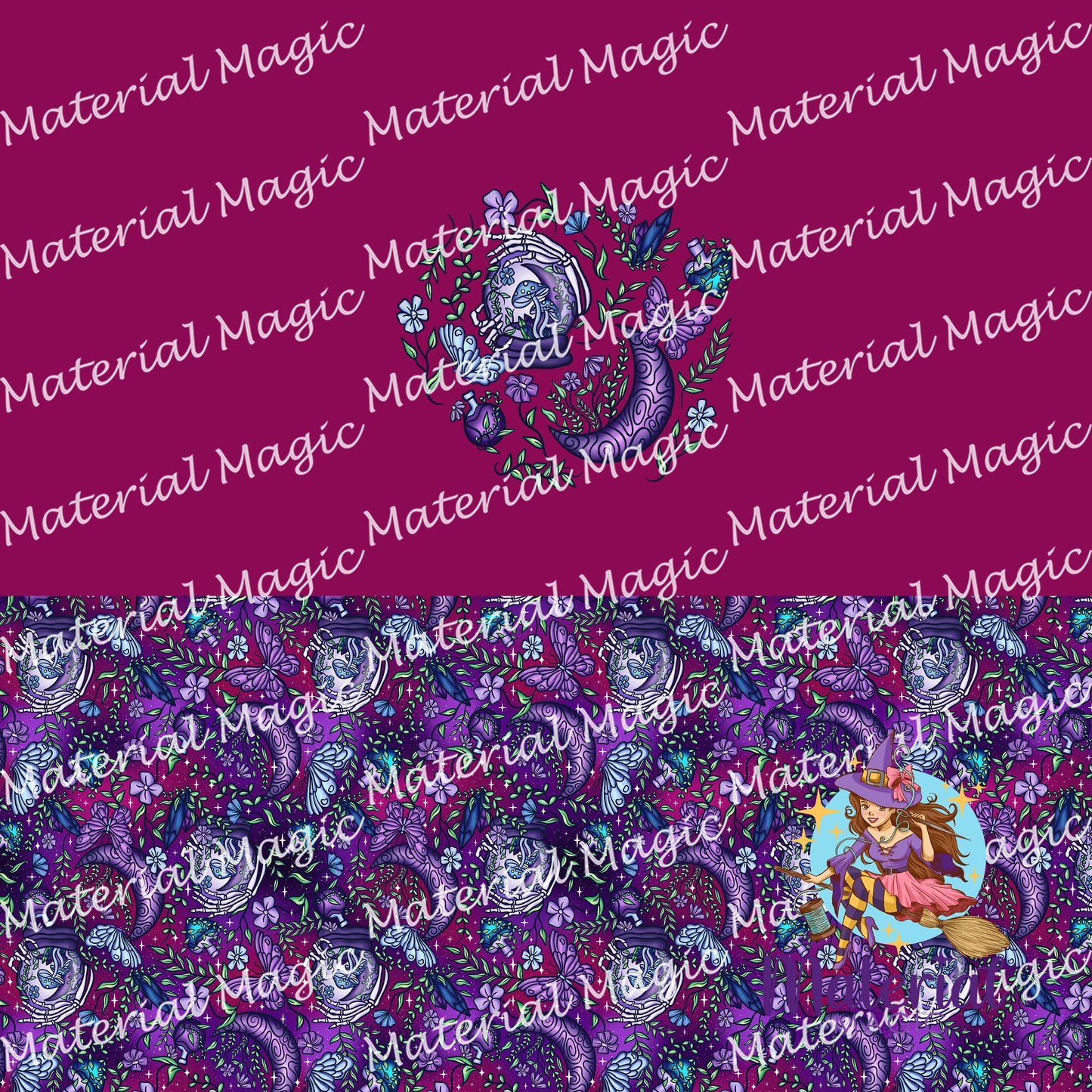 R82 Celestial Skeletions Nappy/Undie Panel PREORDER
