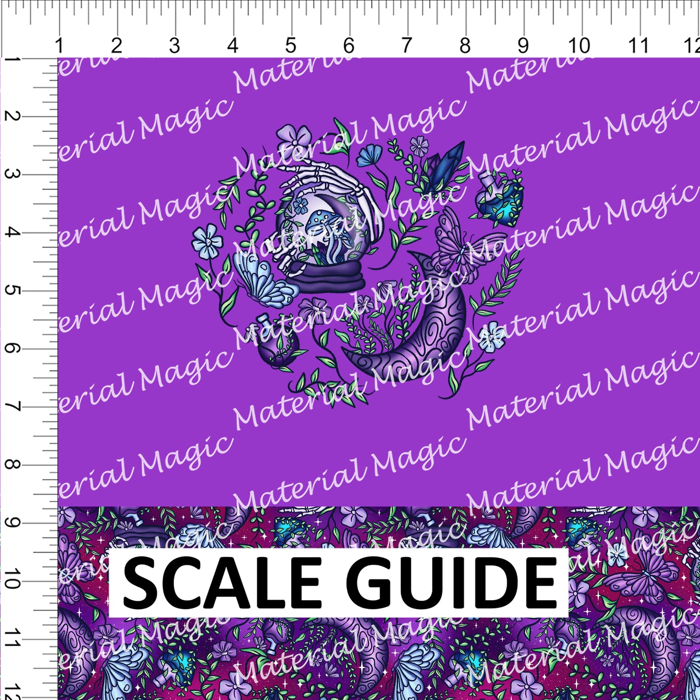 R82 Celestial Skeletions Nappy/Undie Panel PREORDER
