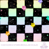 PRESALE: CHECKERED STARS - SewSquish Cloud