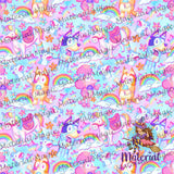 Cotton Candy Rainbow Heeler