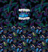 Danger Zone Cool Swirls Nappy/Undie Panel