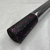 Diamond Textured Black 9. Pink Vinyl
