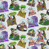 Diz Globes Clear Vinyl