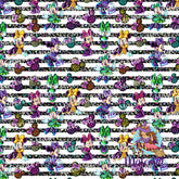 Glama Mouse Black Stripes Main VINYL