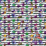 Glama Mouse Black Stripes Main VINYL