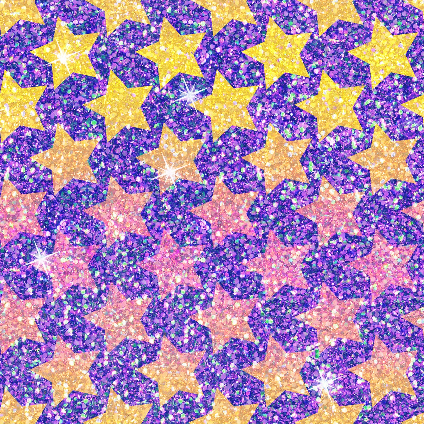 Glitter Stars Purple PREORDER