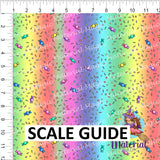 HK Bright Rainbow Ombre Candy Coord Design VINYL