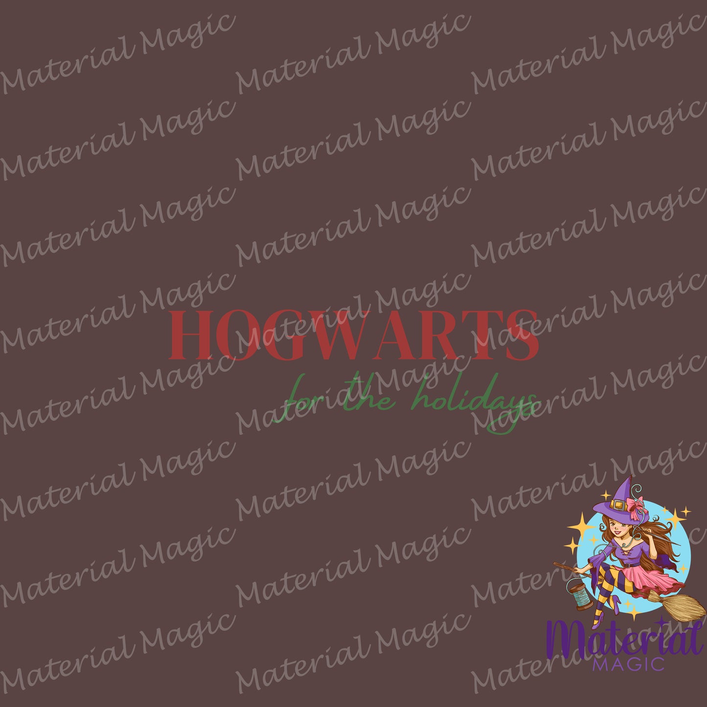 R82 Hogwarts Burgundy Panel PREORDER