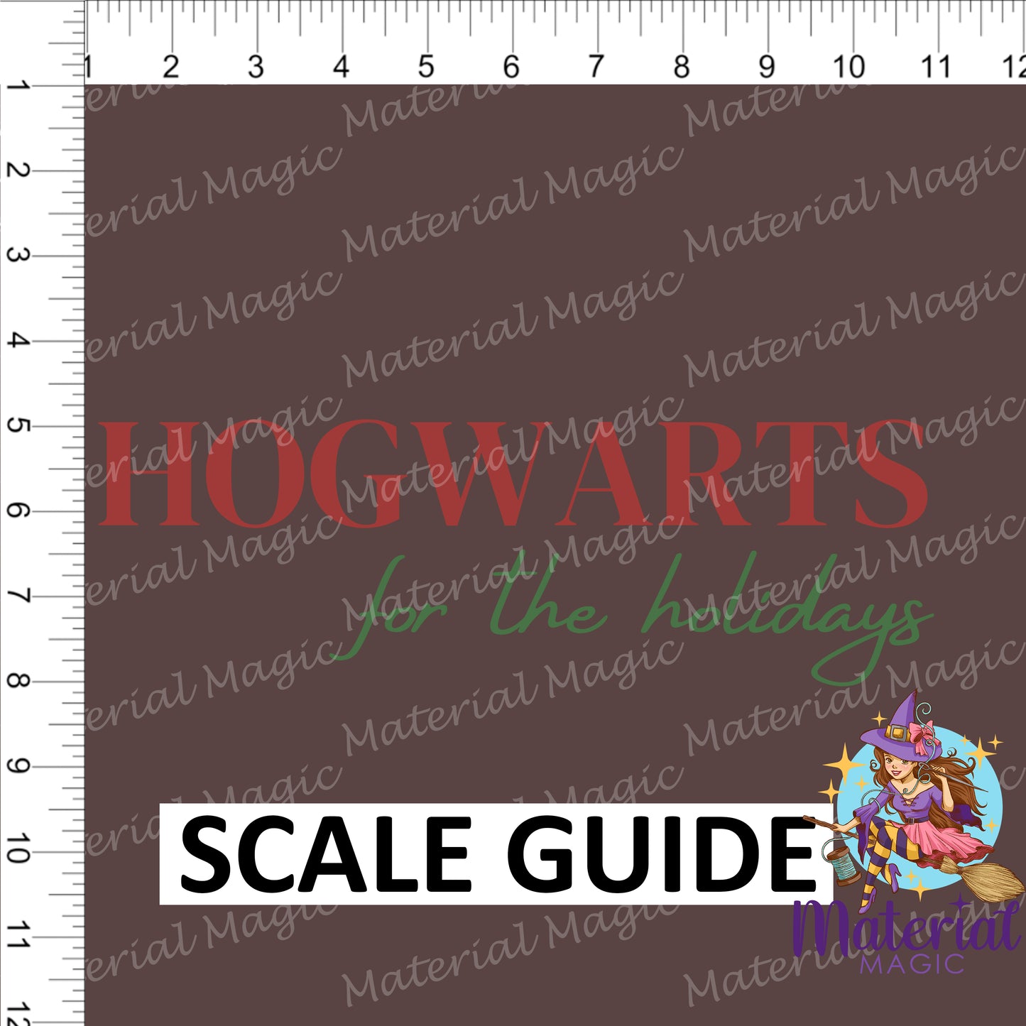 R82 Hogwarts Burgundy Panel PREORDER