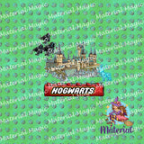 Hogwarts Green Plate Panel