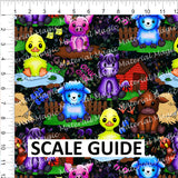 In The Fields Black Splatter