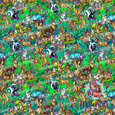 Little Deer Green Blue