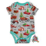 Merry Christmas Grey Cars