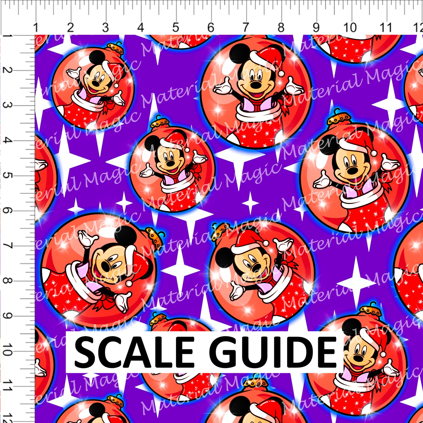 R82 Mickey Bauble Purple PREORDER