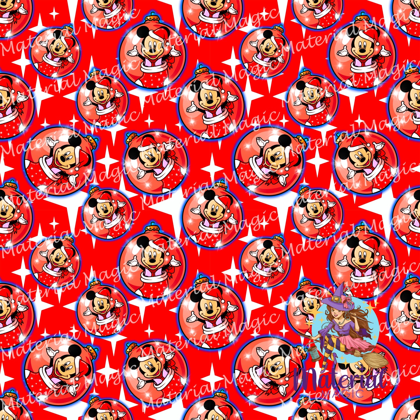 R82 Mickey Bauble Red PREORDER