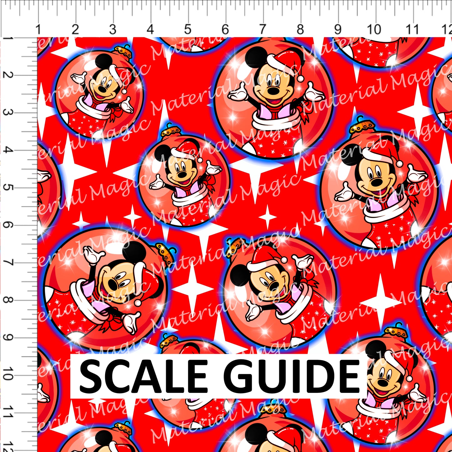 R82 Mickey Bauble Red PREORDER