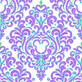 Mouse Damask White Hex