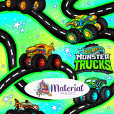 Monster Trucks Green Teal Main