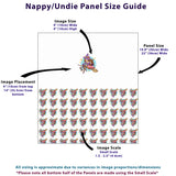 Danger Zone Cool Swirls Nappy/Undie Panel