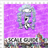 Olaf Pink Nappy/Undie Panel