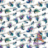 Peacock Feathers Clear TPU