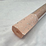 Diamond Textured Pink 13. Silver Vinyl