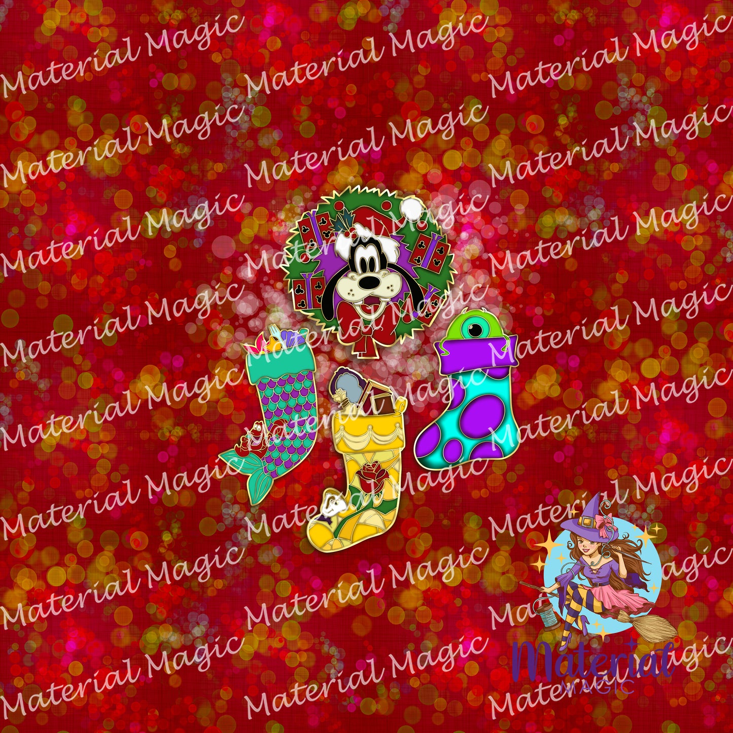 R82 Pins Goofy Red PREORDER