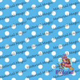 Polka Dot Bright Blue