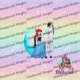 Pony Ariel Rainbow Panel