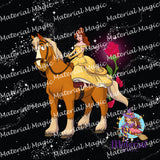 Pony Belle Black Sky Panel