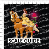 Pony Belle Black Sky Panel